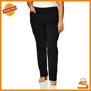 Plus Size Super Stretch Pull On Pants with Welt Pockets